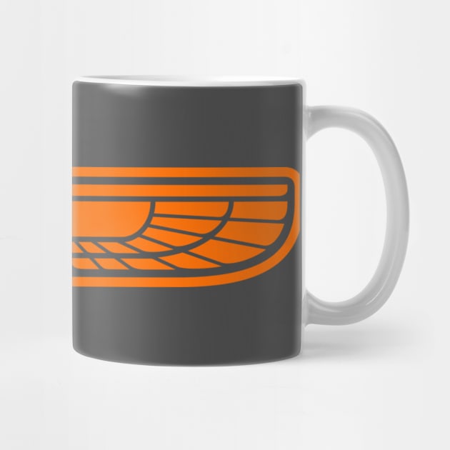 Orange Winged Sun Logo by Studio Yutani